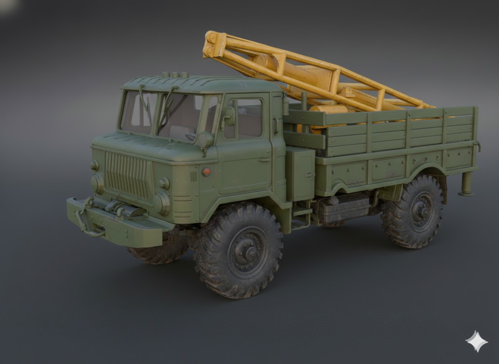 Сборная модель в масштабе