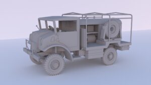 Сборная модель в масштабе