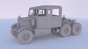 Сборная модель в масштабе